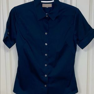 Banana Republic noniron cotton blouse